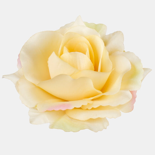 Roosi kunstlillepea kollakasroosa Ø11 cm - Kunstlilled