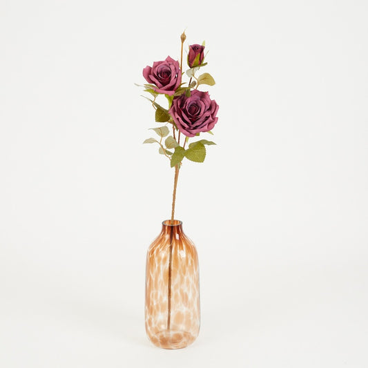 Burgundia kunstroosioks 62 cm - Kunstlilled