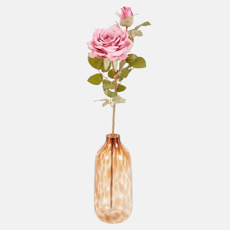 Roosa kunstroos 62 cm - Kunstlilled