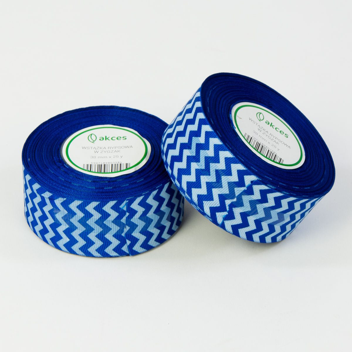 Sininen koristenauha, 38 mm