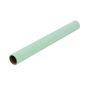Vaalea mintunvihreä mattakukkakääre 50 cm × 9 m