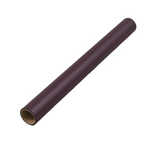 Tummanluumunvärinen mattakukkakääre 50 cm × 9 m