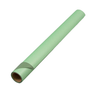 Vihreä satiinipintainen kukkakääre 50 cm × 9 m