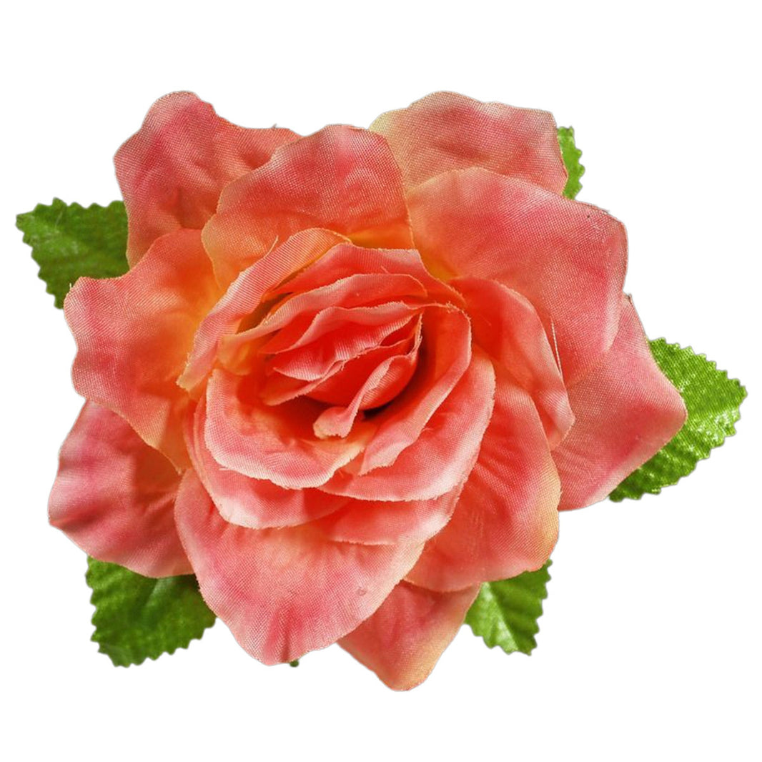 Sitruuna tekoruusun kukkapää, 12cm