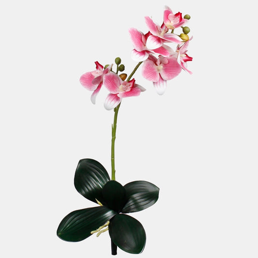 Vaaleanpunainen orkidea tekokukka 47 cm - Tekokukat