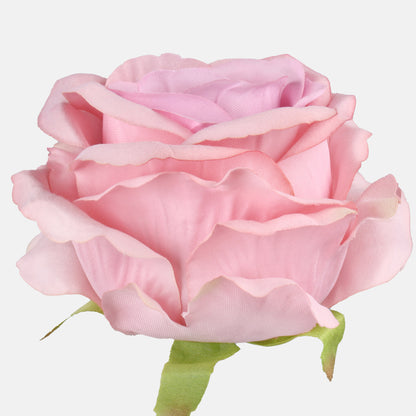 Syksyinen malva tekoruusun kukkapää, 12 cm