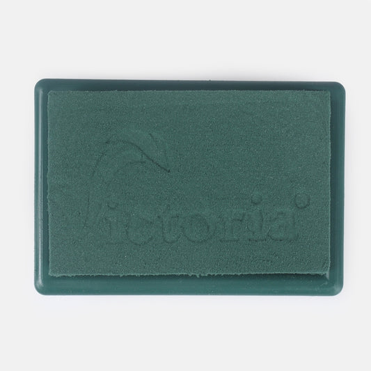Roheline märg lillekäsn plastikalusel 13,5 cm - Kunstlilled