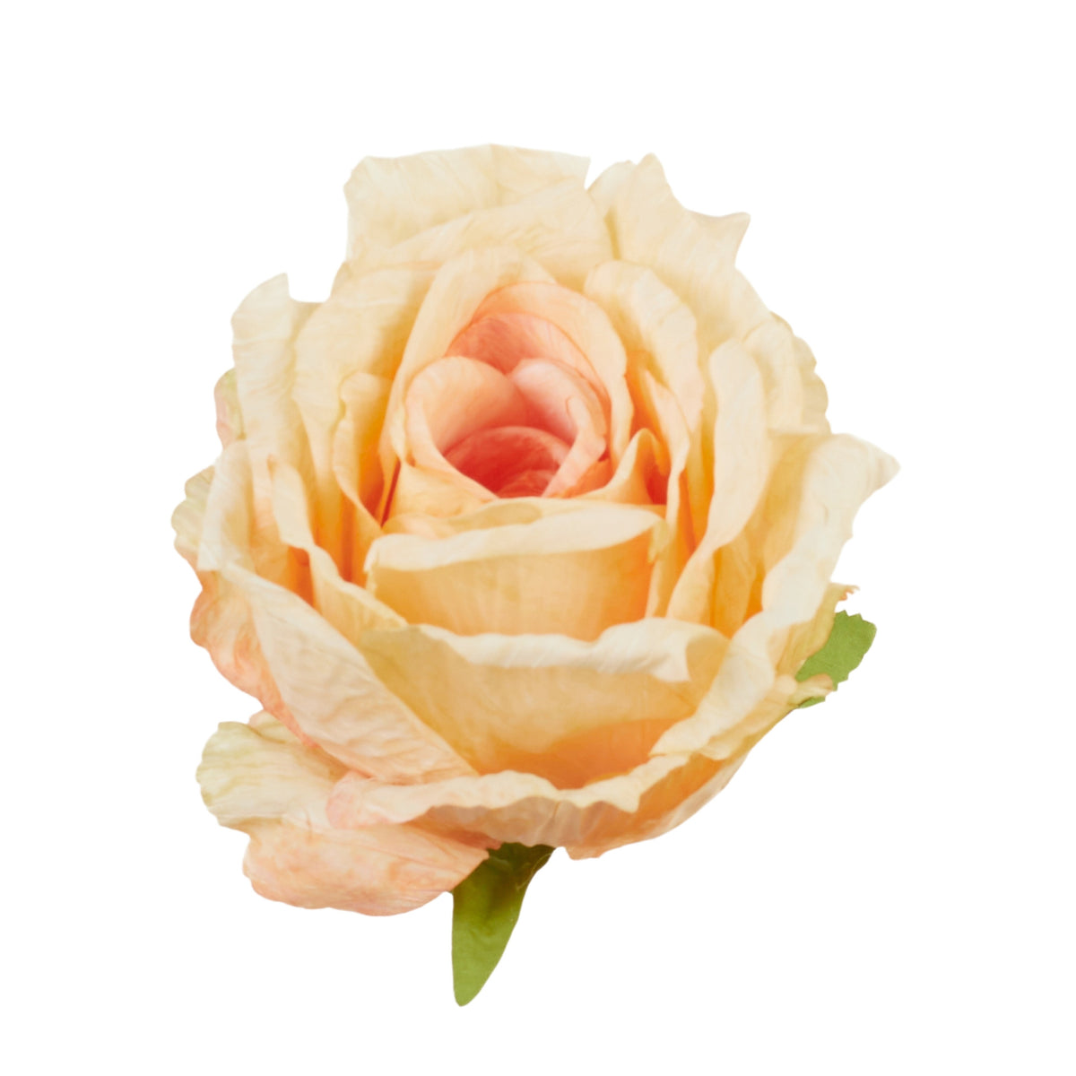 Tee tekoruusun kukkapää, 12 cm