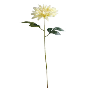 Vaniljanvärinen-vaaleankeltainen tekodaalia 67 cm
