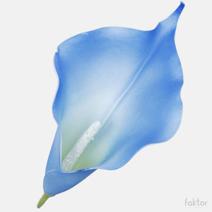 Sininen kallan kukkapää Ø10 cm