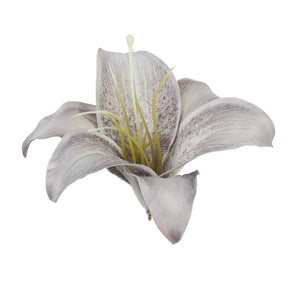 Harmaanvioletti liljan kukkapää Ø18 cm