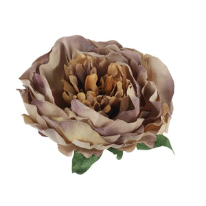 Violetti-vaniljanvärinen pionin kukkapää Ø13 cm