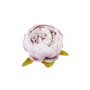 Vaalea liila pionin kukkapää Ø9 cm, nuppumainen