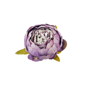 Violetti pionin kukkapää Ø9 cm, nuppumainen