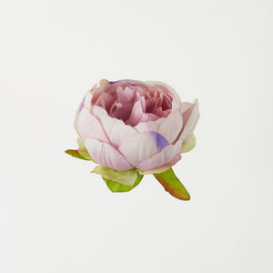 Kerma-malva pionin kukkapää Ø8 cm, nuppumainen