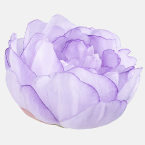Liila pionin kukkapää Ø8 cm