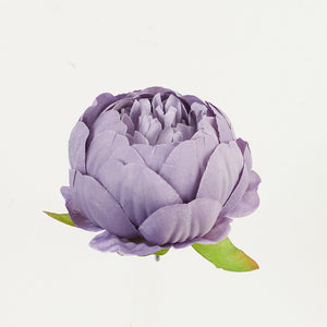 Harmaanvioletti pionin kukkapää Ø8 cm, nuppumainen