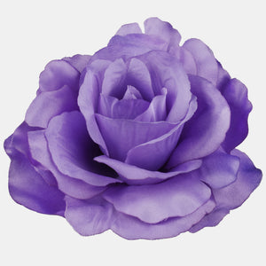 Liila ruusun kukkapää Ø12 cm, korkeus 6 cm