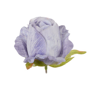 Harmaanvioletti ruusun kukkapää Ø5,5 cm