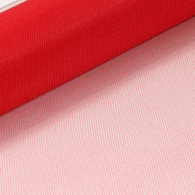 Punainen tiulikangas 80 cm x 1670 cm - Tekokukat