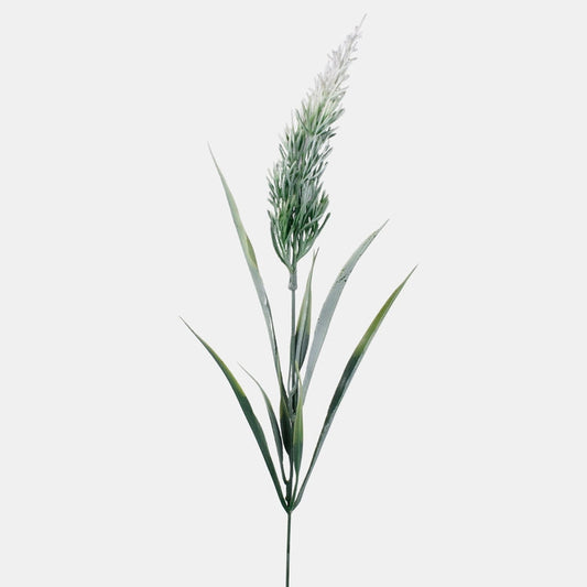 Valkoinen heinä tekokasvioksa 56 cm - Tekokukat