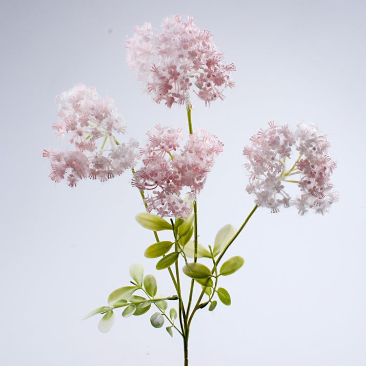 Vaaleanpunainen kirveli tekokukkaoksa 62 cm - Tekokukat
