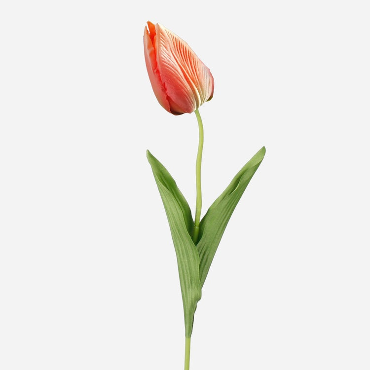 Oranž kunsttulp 50 cm - Kunstlilled