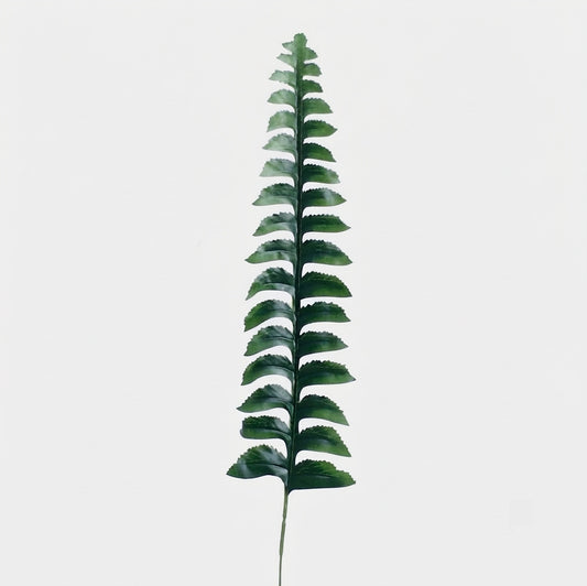 Tumma vihreä saniainen – tekolehti, 40 cm