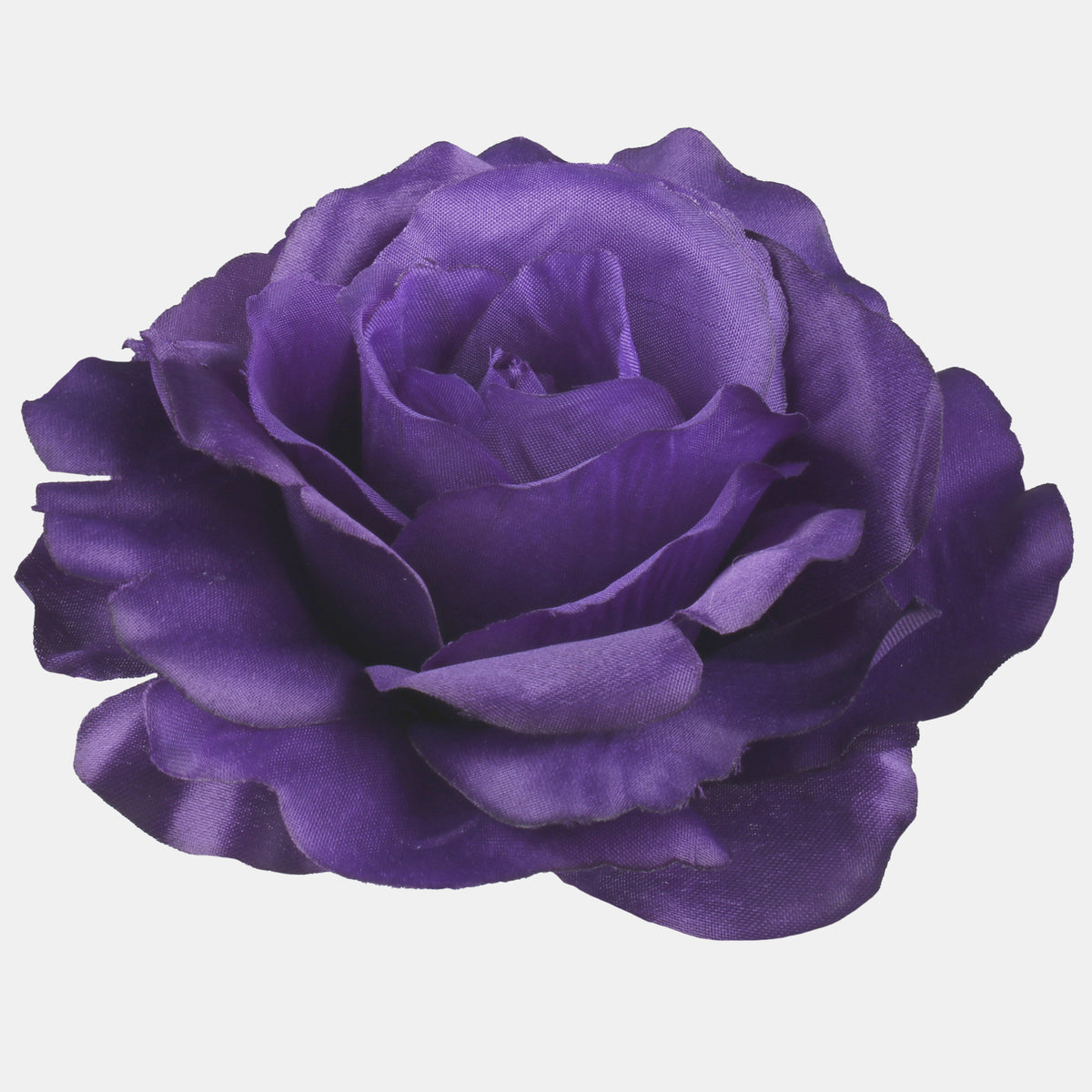 Tumma violetti tekoruusun kukkapää, 12 cm