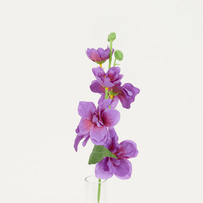 Tumma violetti tekoruusun kukkavarsi