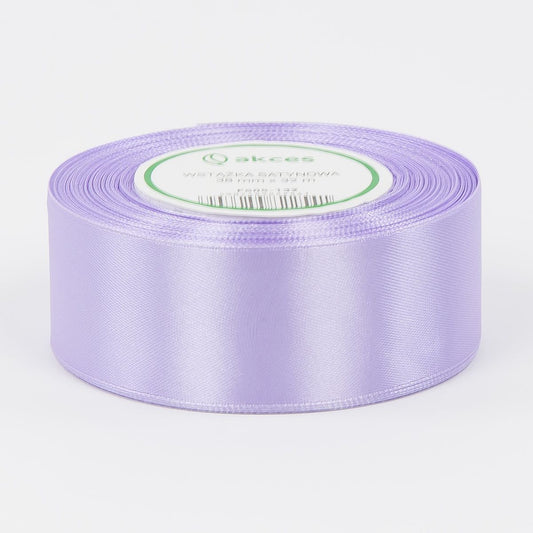 Vaalea violetti koristenauha, satiini, 38 mm