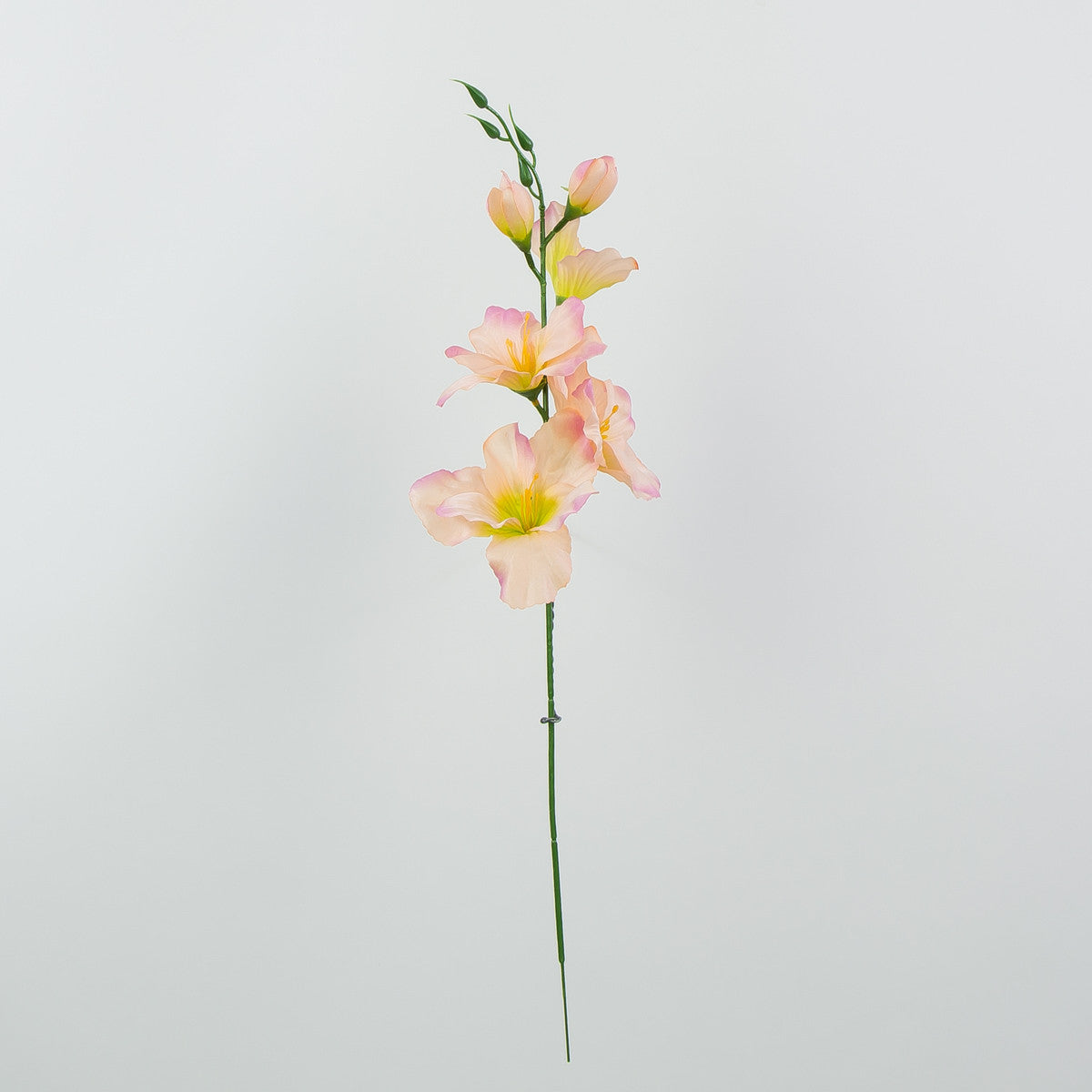 Vaaleanpunainen gladiolus – tekokukka, satiini