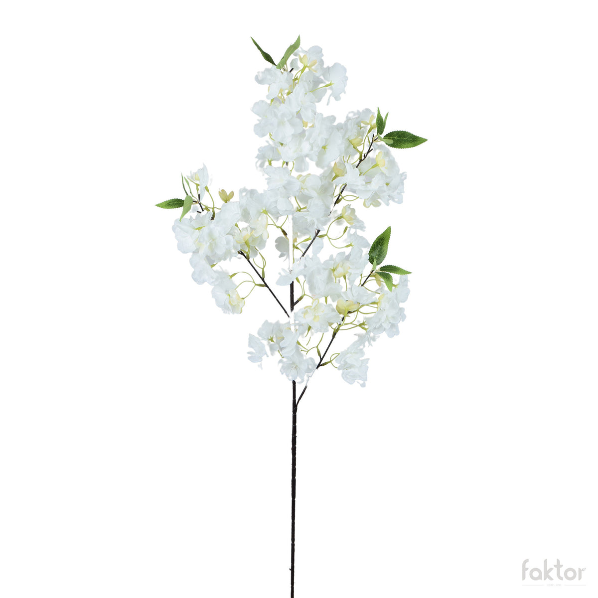 Valkoinen kirsikka – tekokukka, 100 cm