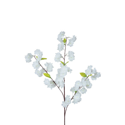 Valkoinen kirsikka – tekokukka, 100 cm