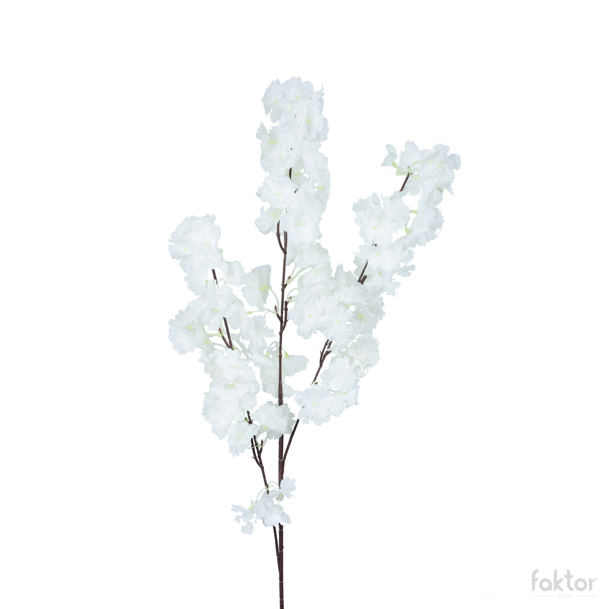 Valkoinen kirsikka – tekokukka, 96 cm