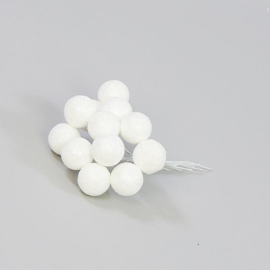 Valkoinen kukkalanka, 2.5 cm