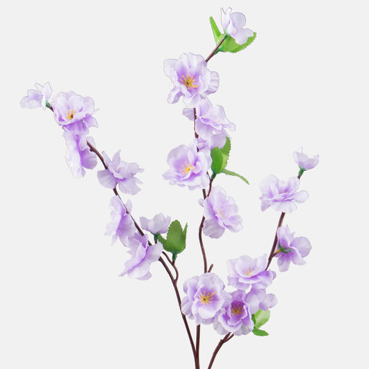 Valkoinen/laventeli omena – tekokukka, 64 cm