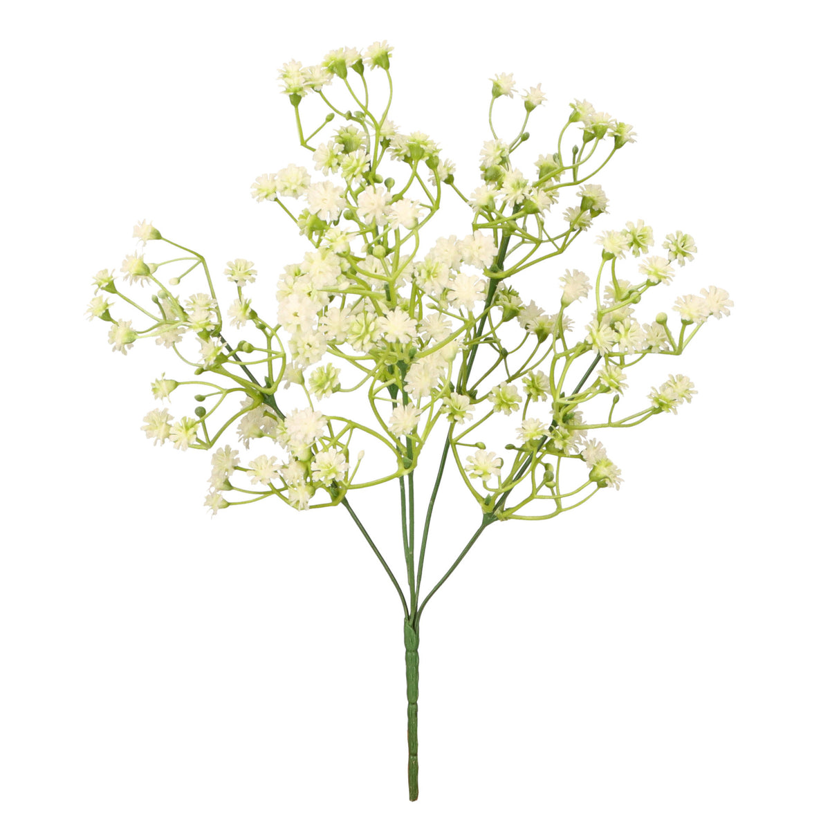 Valkoinen tekomorsiusharson kimppu, 33 cm