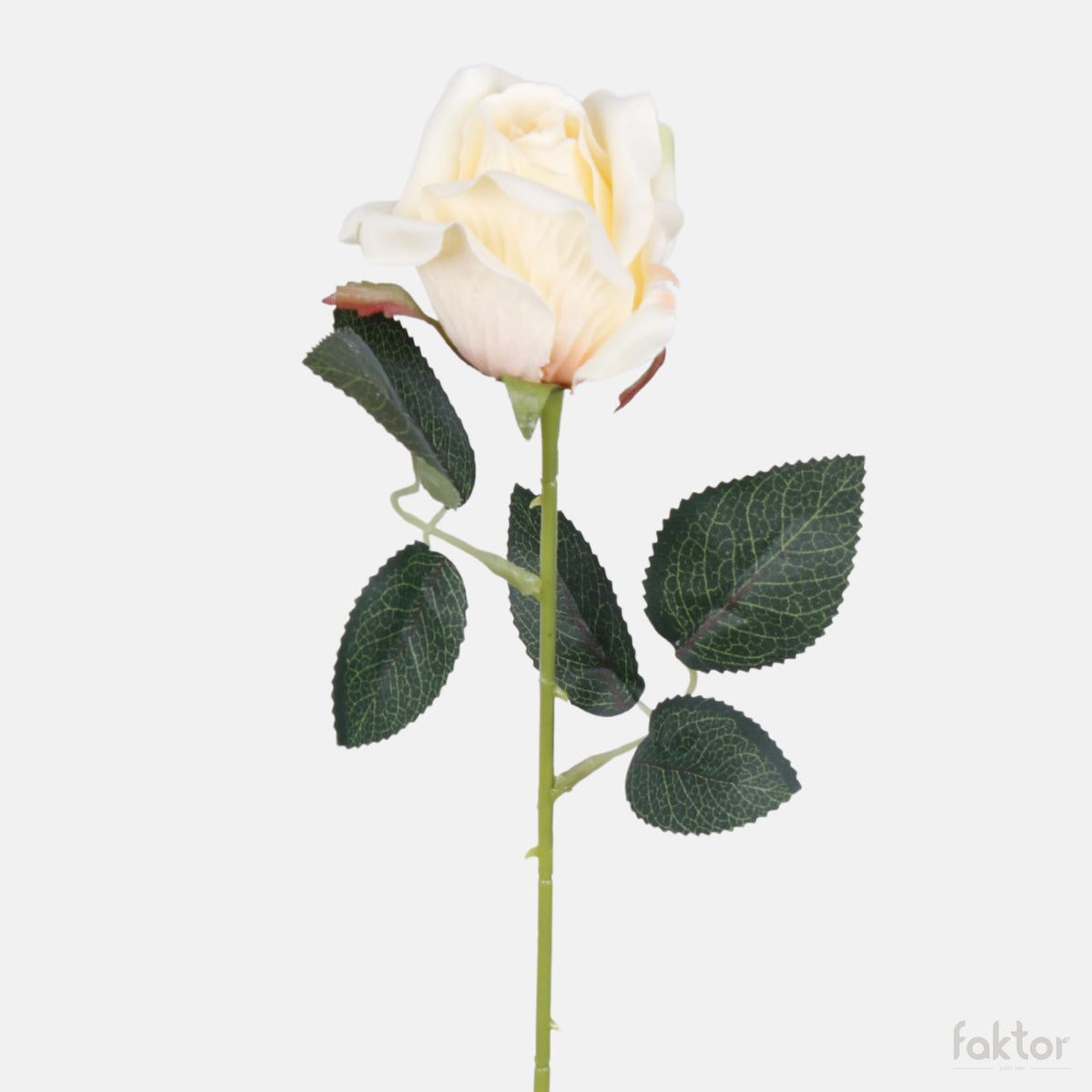 Värilajitelma tekoruusun kukkavarsi, 50 cm