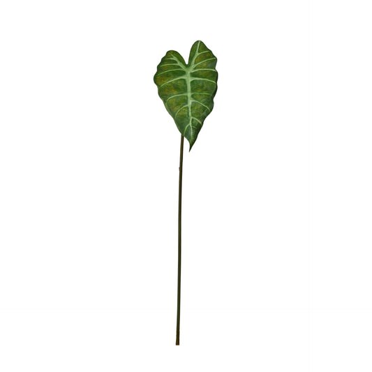 Vihreä alokasia – tekolehti, 60 cm