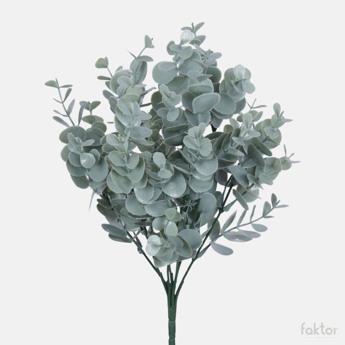 Vihreä eukalyptus – tekokukkakimppu, 34 cm