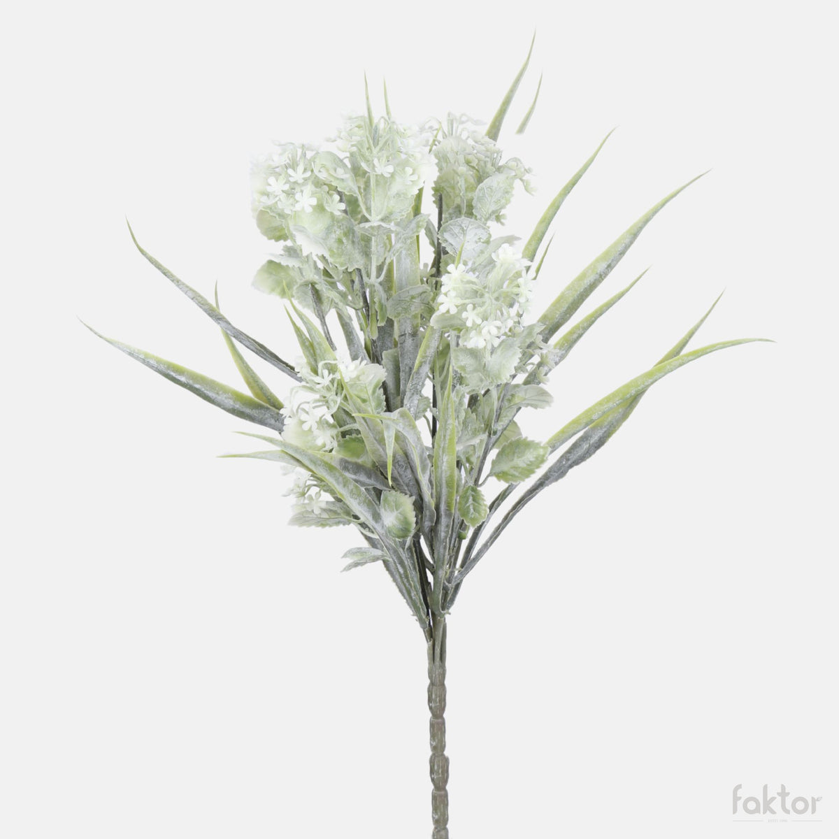 Vihreä/kerma koristeheinä – koristeoksa, 40 cm