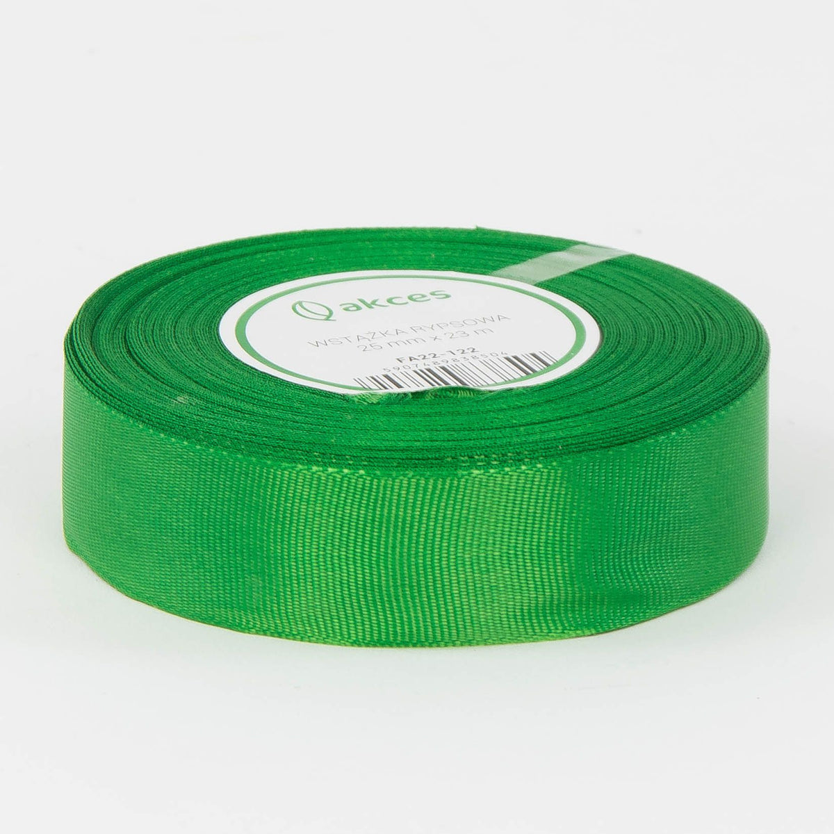 Vihreä koristenauha, 25 mm