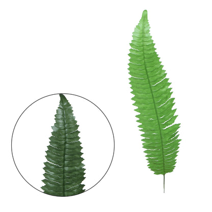 Vihreä saniainen – tekolehti, 55 cm