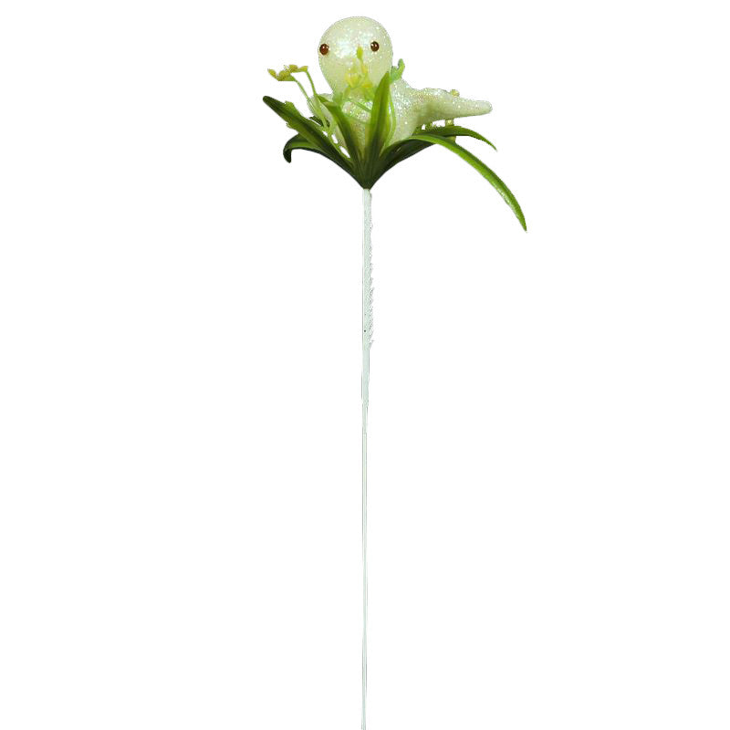 Vihreä sisustuskoriste, 22 cm