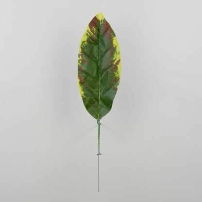 Vihreä tekolehti, 46 cm, 12 kpl