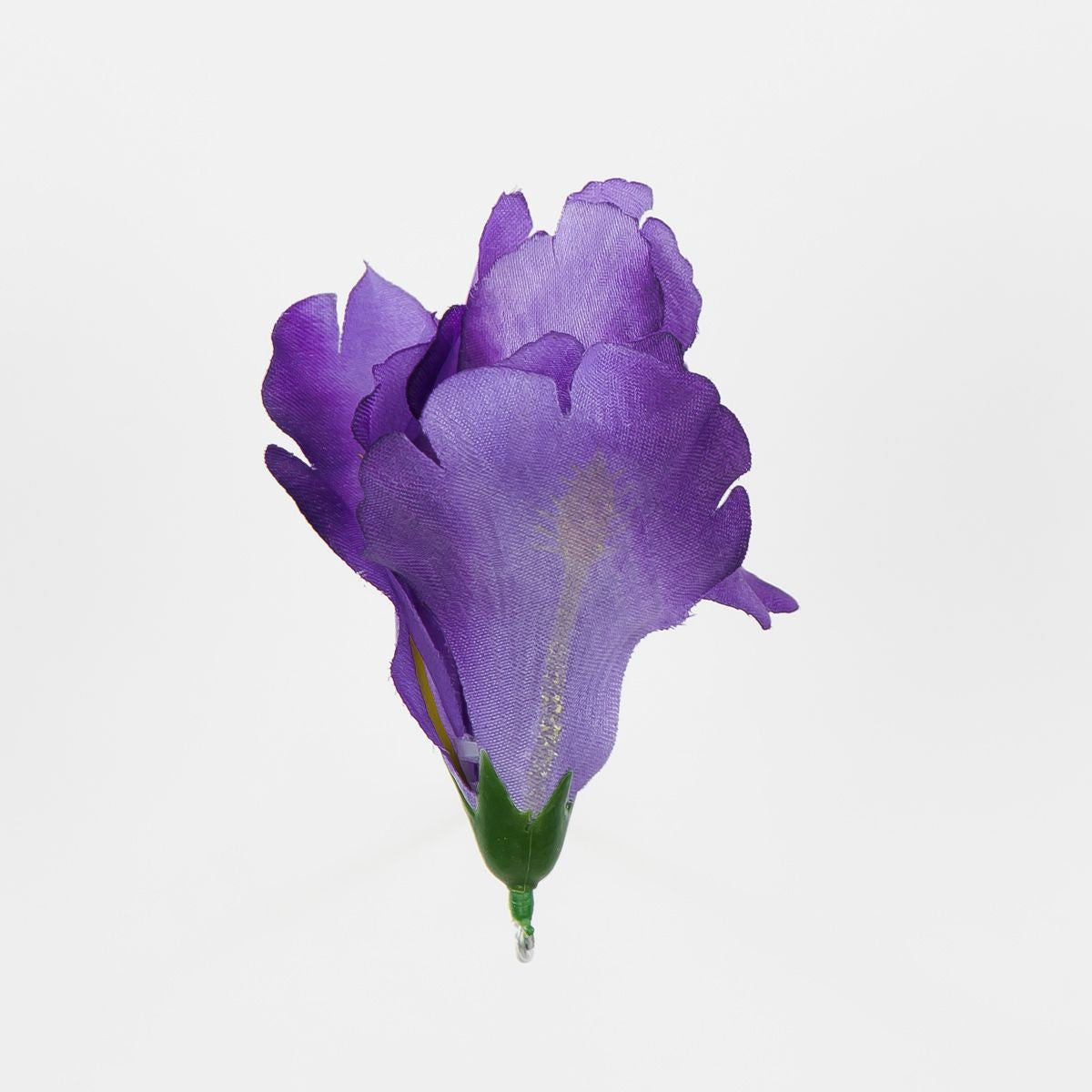 Violetti tekoiiriksen kukkapää, 8 cm, 12 kpl