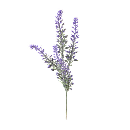 Violetti tekolaventelin kukkavarsi, 33 cm