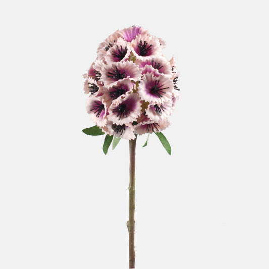 Violetti tekoneilikan kimppu, 58 cm