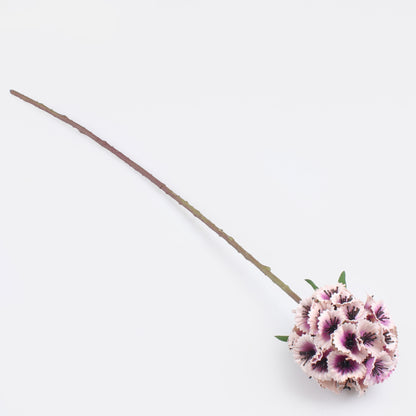 Violetti tekoneilikan kimppu, 58 cm